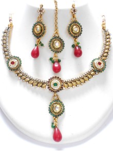 Polki Necklace Set